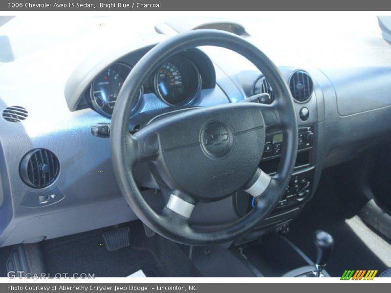 Bright Blue / Charcoal 2006 Chevrolet Aveo LS Sedan