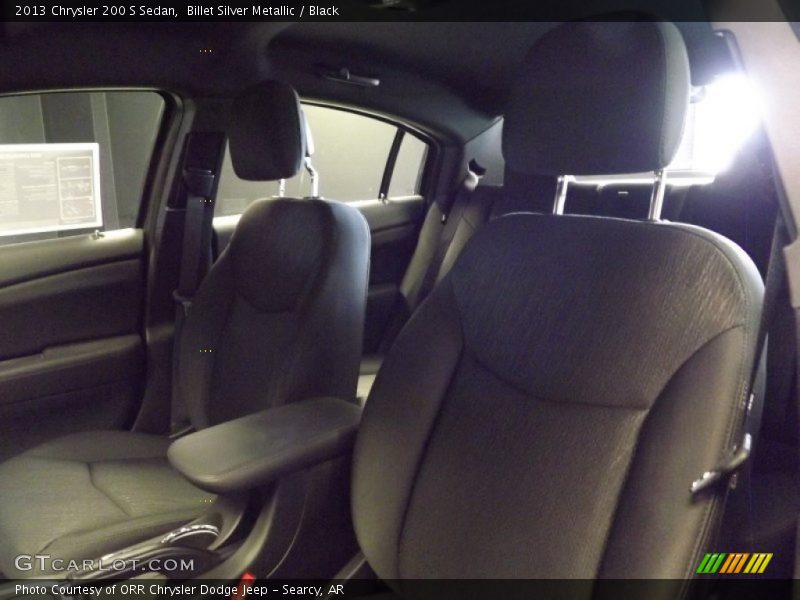 Billet Silver Metallic / Black 2013 Chrysler 200 S Sedan