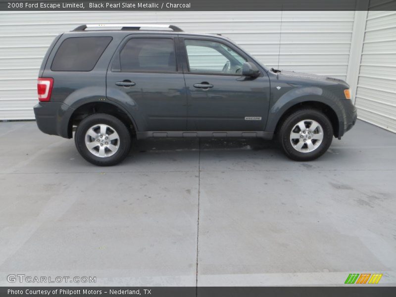 Black Pearl Slate Metallic / Charcoal 2008 Ford Escape Limited