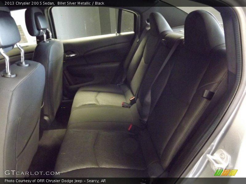 Billet Silver Metallic / Black 2013 Chrysler 200 S Sedan