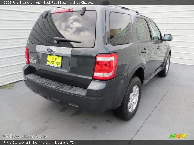 Black Pearl Slate Metallic / Charcoal 2008 Ford Escape Limited