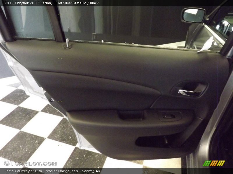 Billet Silver Metallic / Black 2013 Chrysler 200 S Sedan