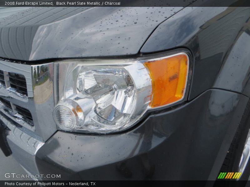 Black Pearl Slate Metallic / Charcoal 2008 Ford Escape Limited