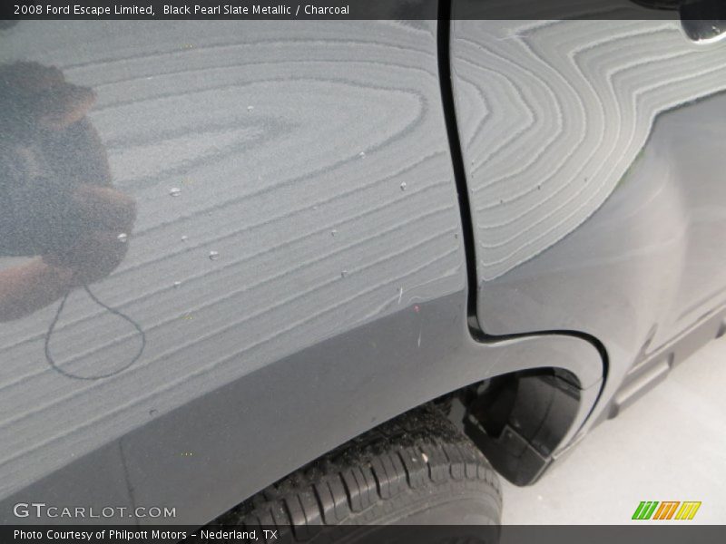 Black Pearl Slate Metallic / Charcoal 2008 Ford Escape Limited