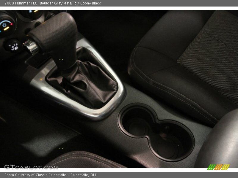 Boulder Gray Metallic / Ebony Black 2008 Hummer H3