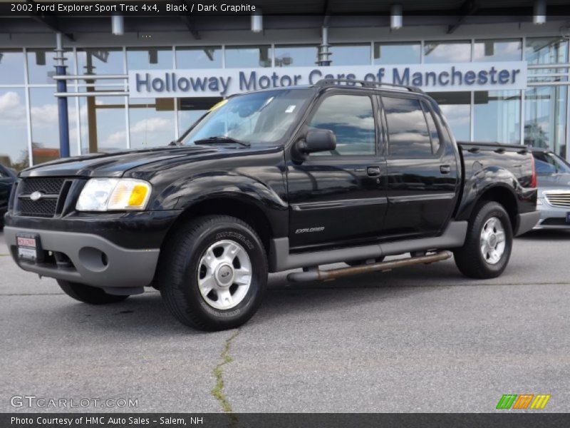 Black / Dark Graphite 2002 Ford Explorer Sport Trac 4x4