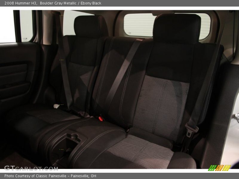 Boulder Gray Metallic / Ebony Black 2008 Hummer H3