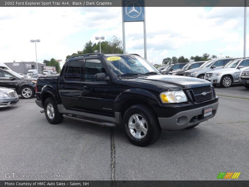 Black / Dark Graphite 2002 Ford Explorer Sport Trac 4x4