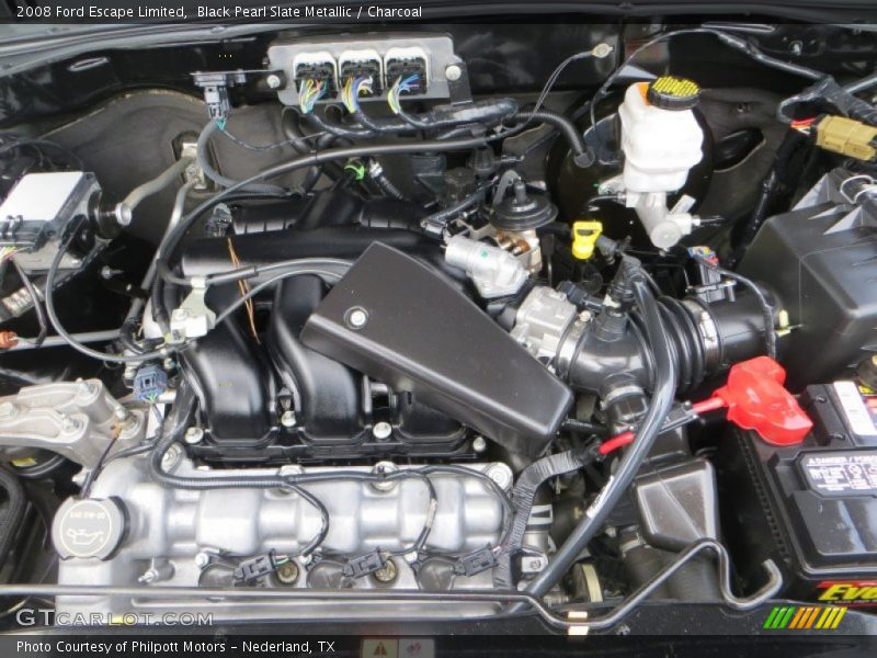 Black Pearl Slate Metallic / Charcoal 2008 Ford Escape Limited