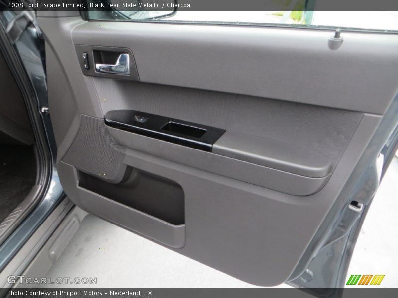 Black Pearl Slate Metallic / Charcoal 2008 Ford Escape Limited