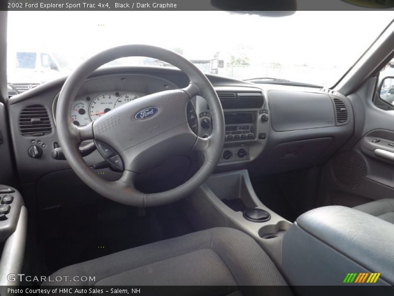 Black / Dark Graphite 2002 Ford Explorer Sport Trac 4x4