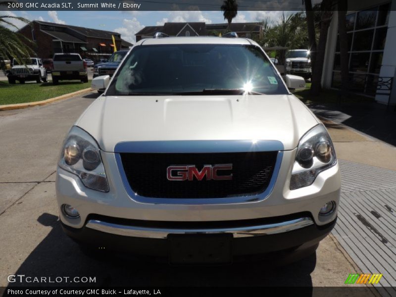 Summit White / Ebony 2008 GMC Acadia SLT