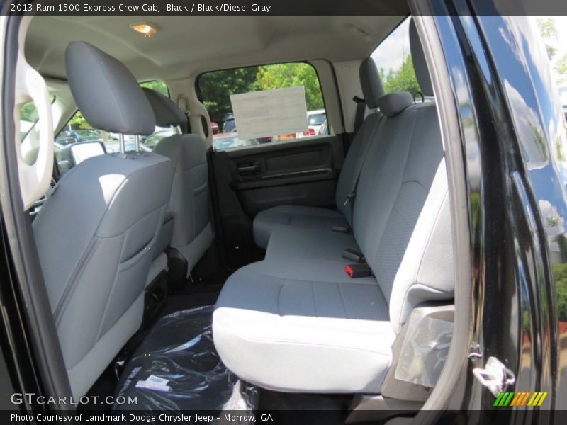 Black / Black/Diesel Gray 2013 Ram 1500 Express Crew Cab