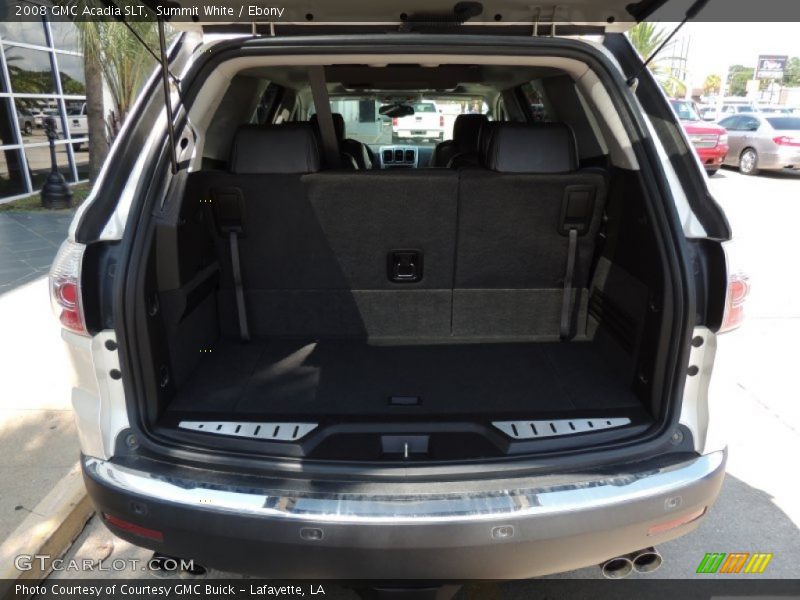 Summit White / Ebony 2008 GMC Acadia SLT