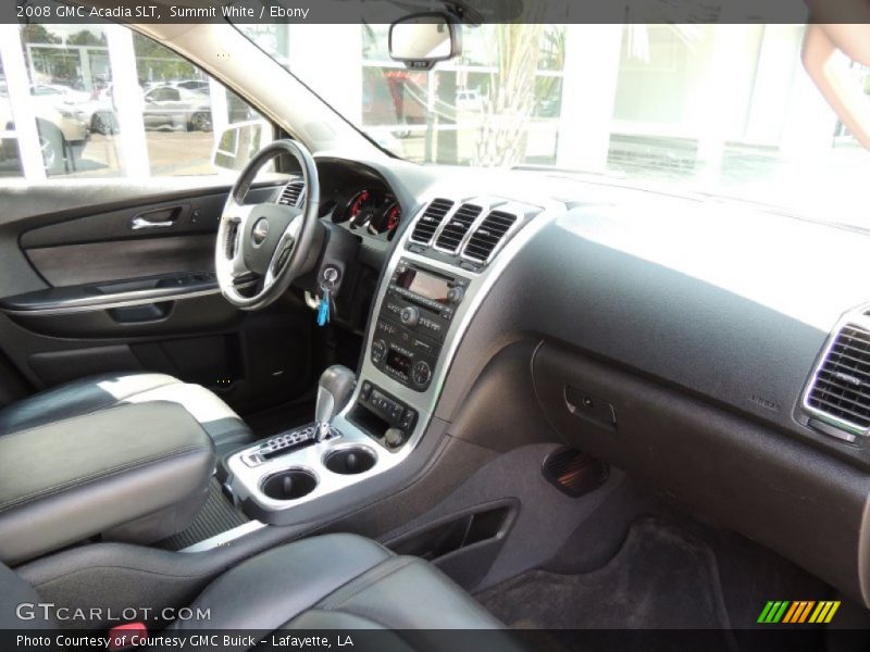 Summit White / Ebony 2008 GMC Acadia SLT