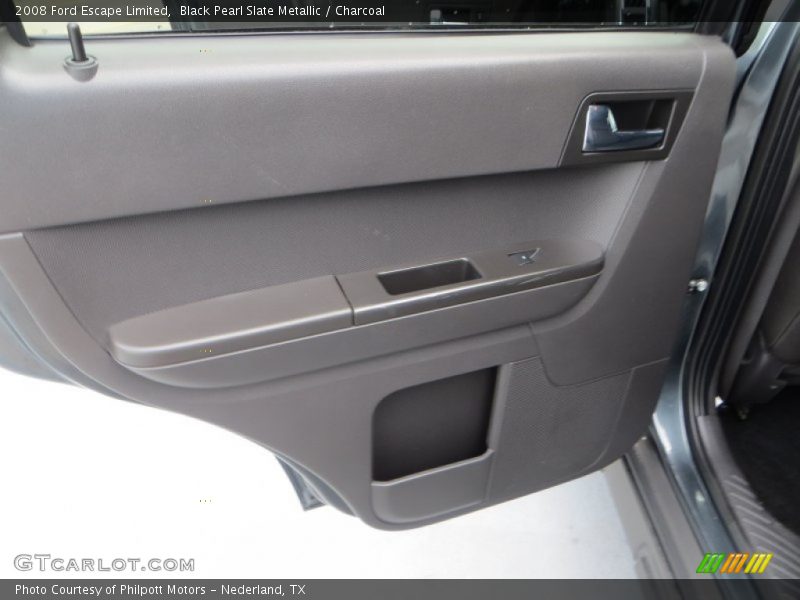 Black Pearl Slate Metallic / Charcoal 2008 Ford Escape Limited
