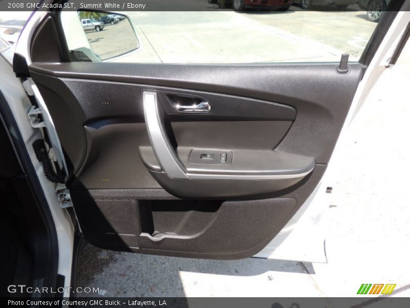 Summit White / Ebony 2008 GMC Acadia SLT