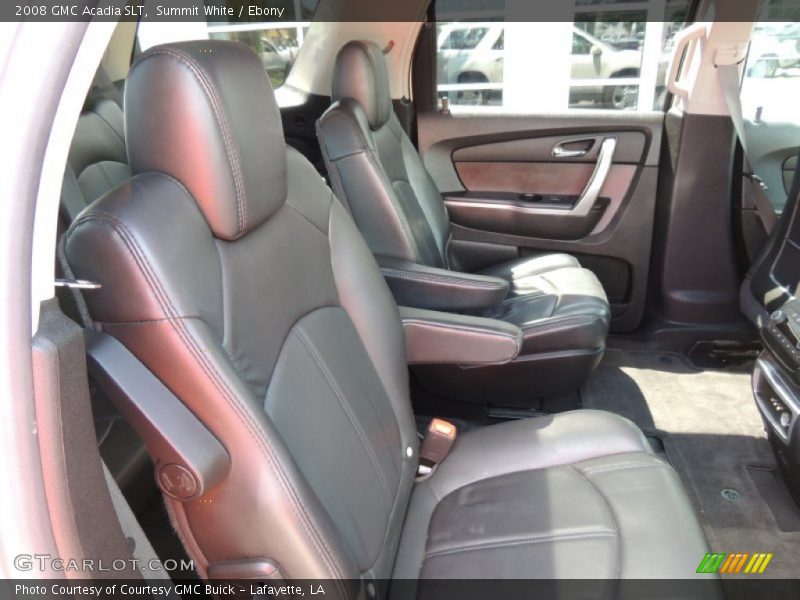 Summit White / Ebony 2008 GMC Acadia SLT