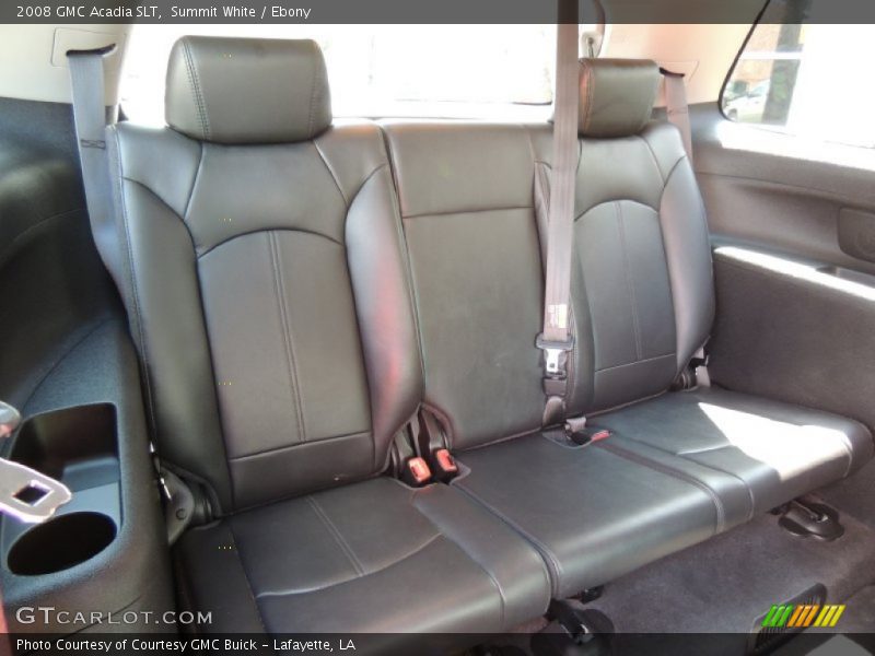 Summit White / Ebony 2008 GMC Acadia SLT