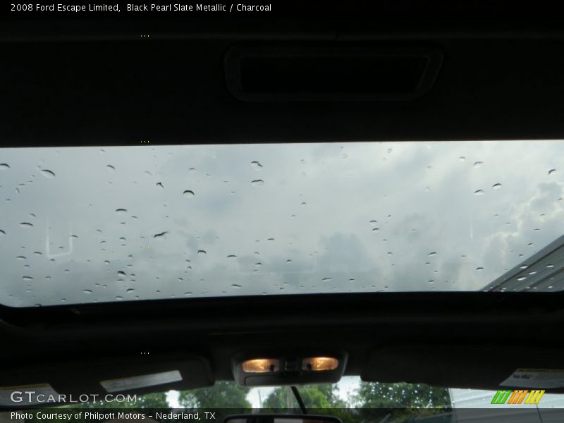 Black Pearl Slate Metallic / Charcoal 2008 Ford Escape Limited