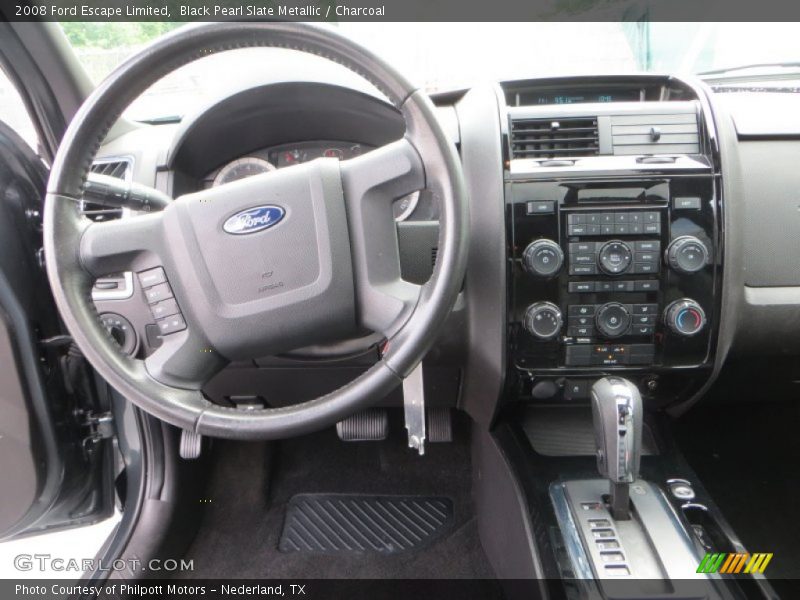 Black Pearl Slate Metallic / Charcoal 2008 Ford Escape Limited