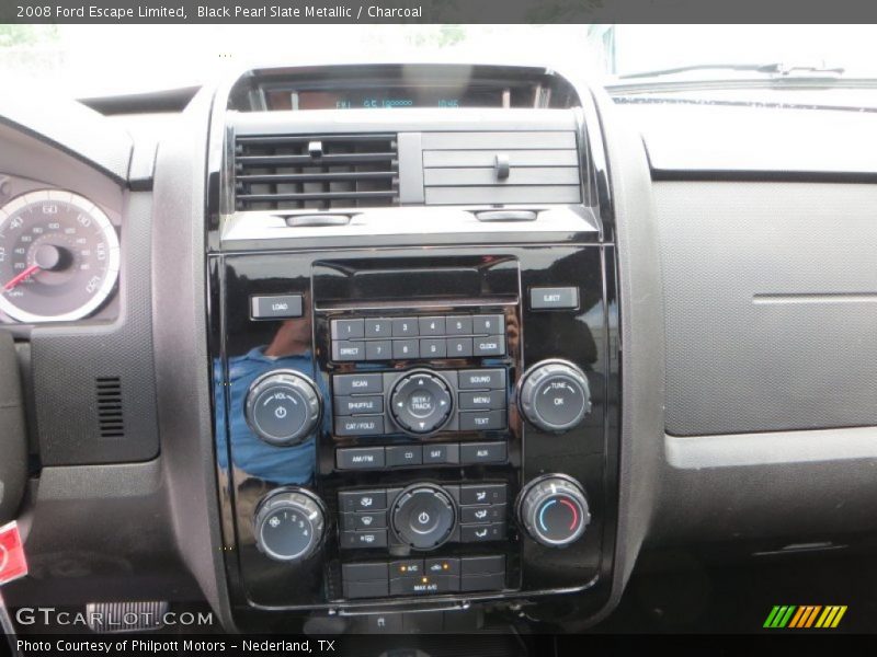 Black Pearl Slate Metallic / Charcoal 2008 Ford Escape Limited