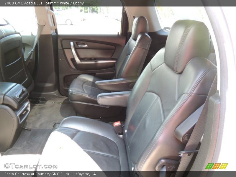 Summit White / Ebony 2008 GMC Acadia SLT