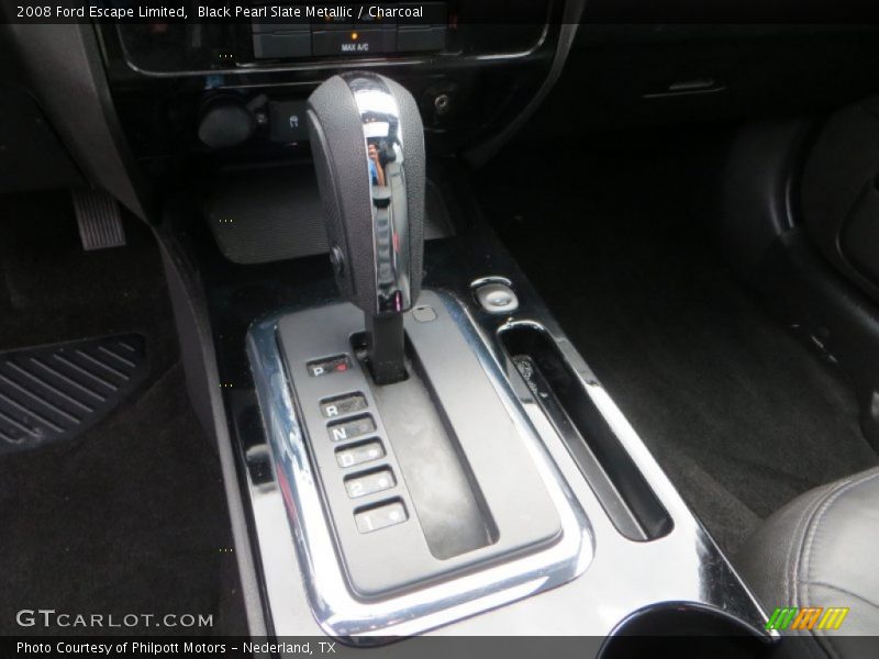 Black Pearl Slate Metallic / Charcoal 2008 Ford Escape Limited