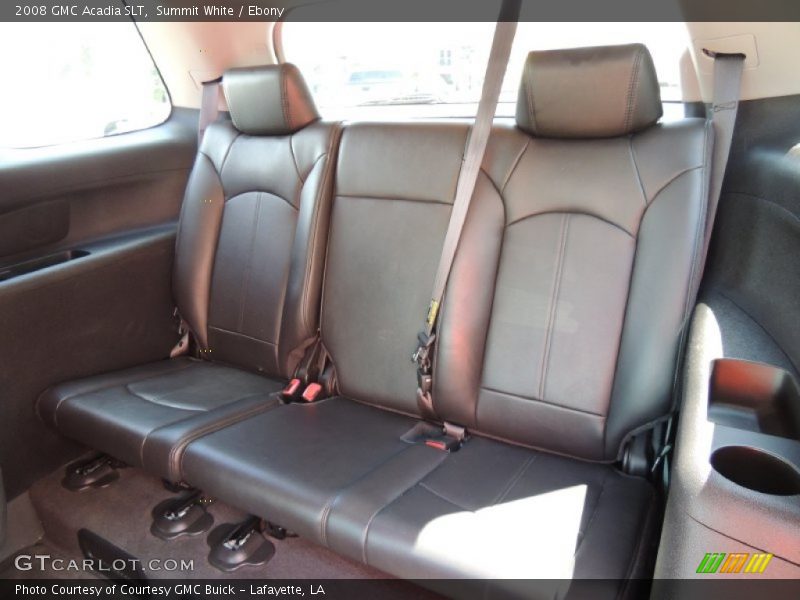 Summit White / Ebony 2008 GMC Acadia SLT