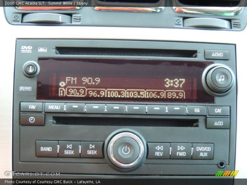 Summit White / Ebony 2008 GMC Acadia SLT