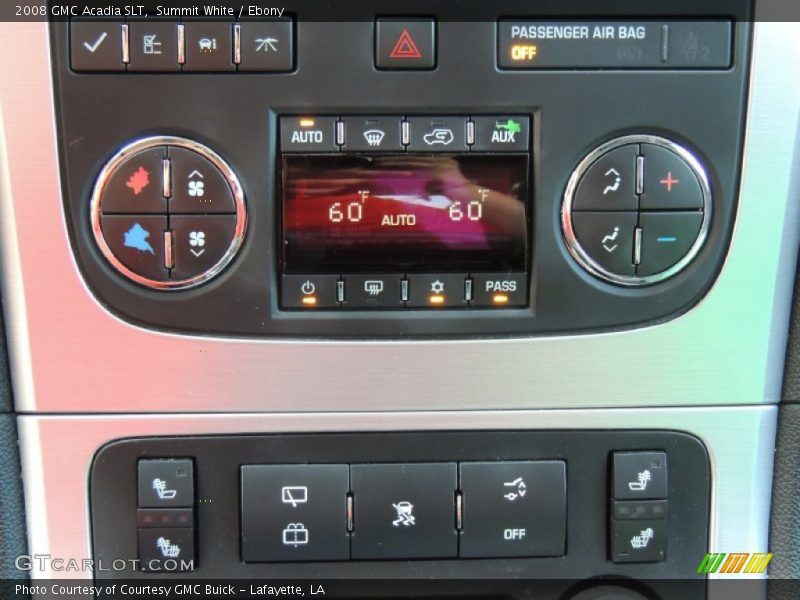 Summit White / Ebony 2008 GMC Acadia SLT