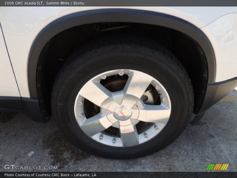 Summit White / Ebony 2008 GMC Acadia SLT