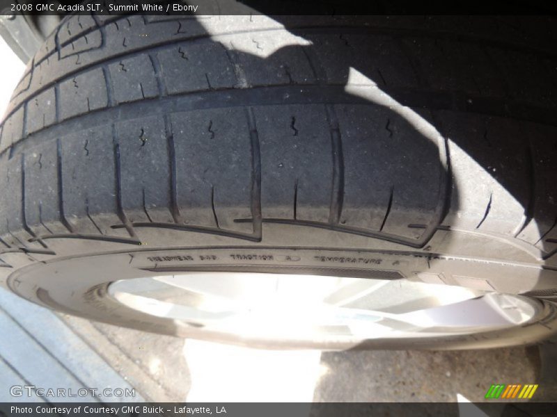 Summit White / Ebony 2008 GMC Acadia SLT