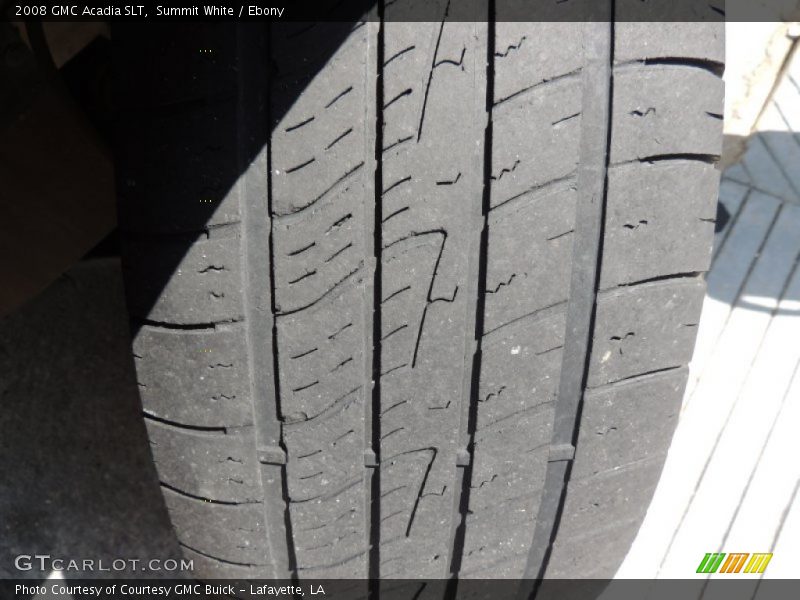 Summit White / Ebony 2008 GMC Acadia SLT