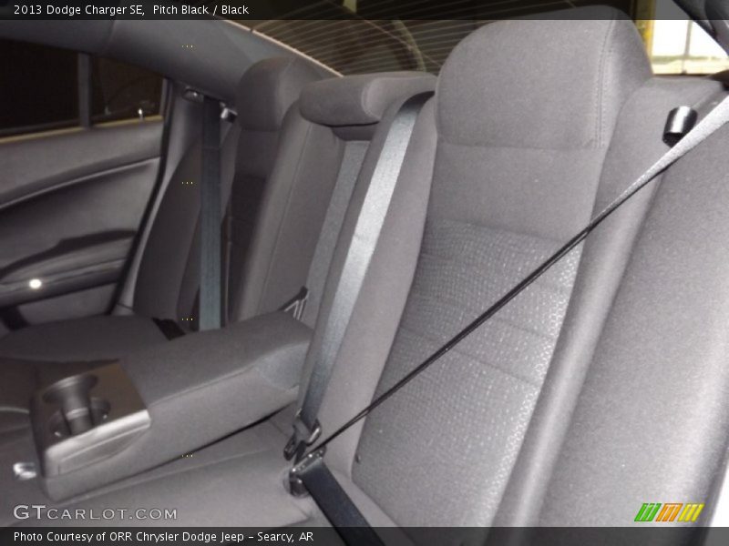 Pitch Black / Black 2013 Dodge Charger SE