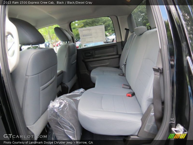 Black / Black/Diesel Gray 2013 Ram 1500 Express Crew Cab