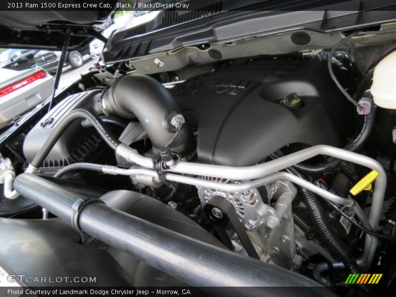 Black / Black/Diesel Gray 2013 Ram 1500 Express Crew Cab