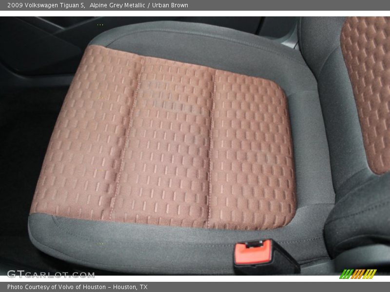 Alpine Grey Metallic / Urban Brown 2009 Volkswagen Tiguan S