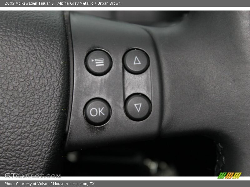Alpine Grey Metallic / Urban Brown 2009 Volkswagen Tiguan S