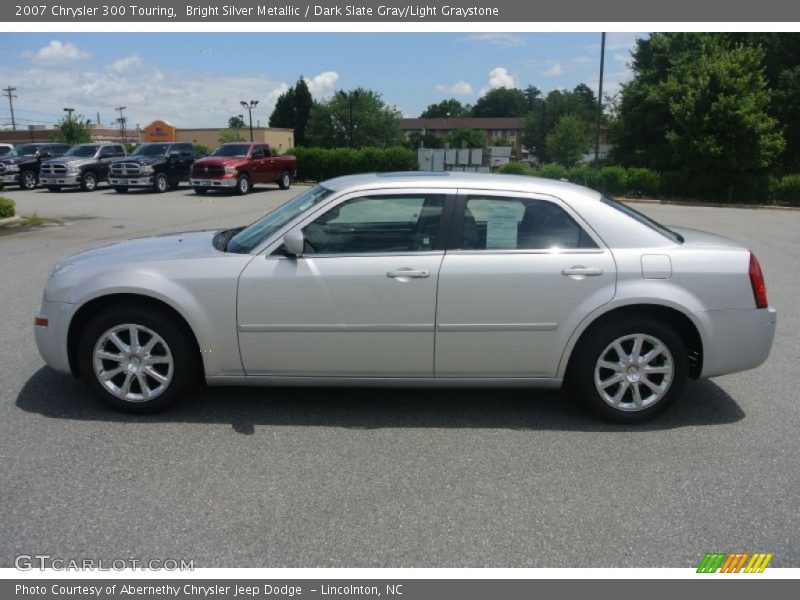 Bright Silver Metallic / Dark Slate Gray/Light Graystone 2007 Chrysler 300 Touring