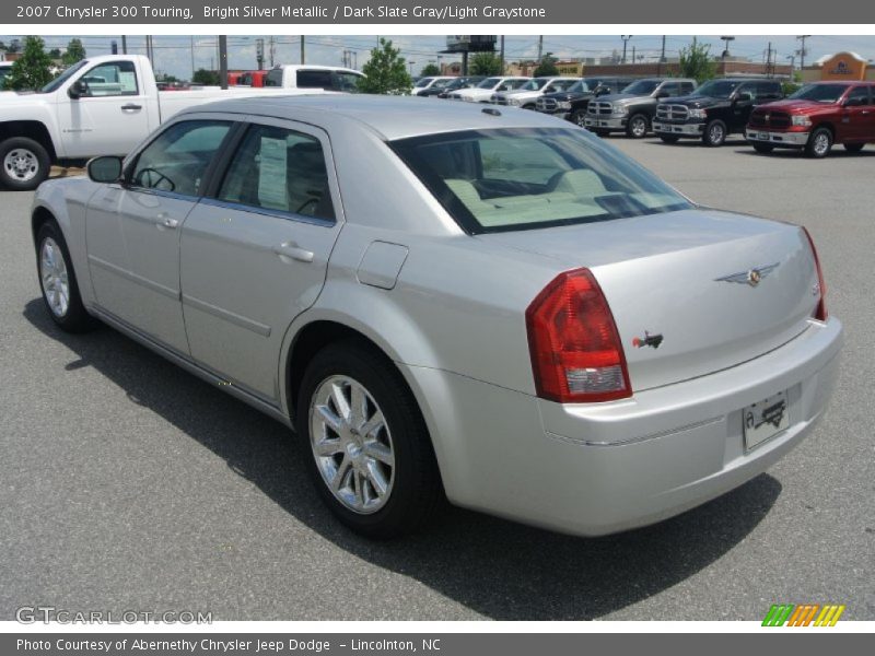 Bright Silver Metallic / Dark Slate Gray/Light Graystone 2007 Chrysler 300 Touring