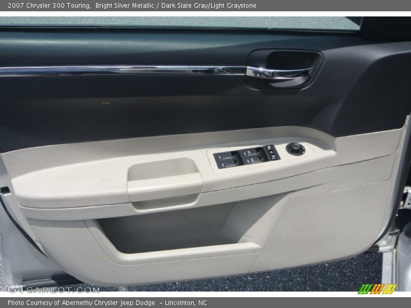 Bright Silver Metallic / Dark Slate Gray/Light Graystone 2007 Chrysler 300 Touring