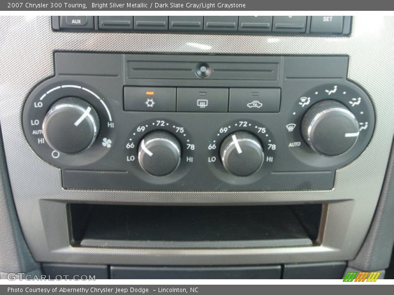 Bright Silver Metallic / Dark Slate Gray/Light Graystone 2007 Chrysler 300 Touring