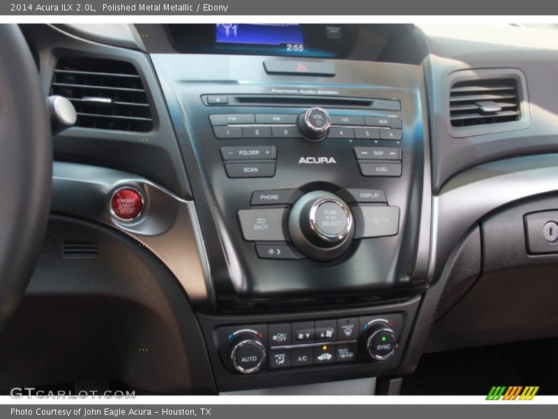 Polished Metal Metallic / Ebony 2014 Acura ILX 2.0L