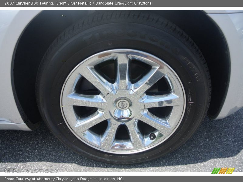 Bright Silver Metallic / Dark Slate Gray/Light Graystone 2007 Chrysler 300 Touring