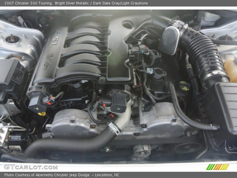 Bright Silver Metallic / Dark Slate Gray/Light Graystone 2007 Chrysler 300 Touring