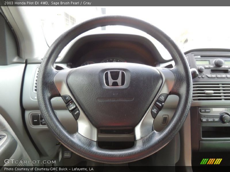 Sage Brush Pearl / Gray 2003 Honda Pilot EX 4WD