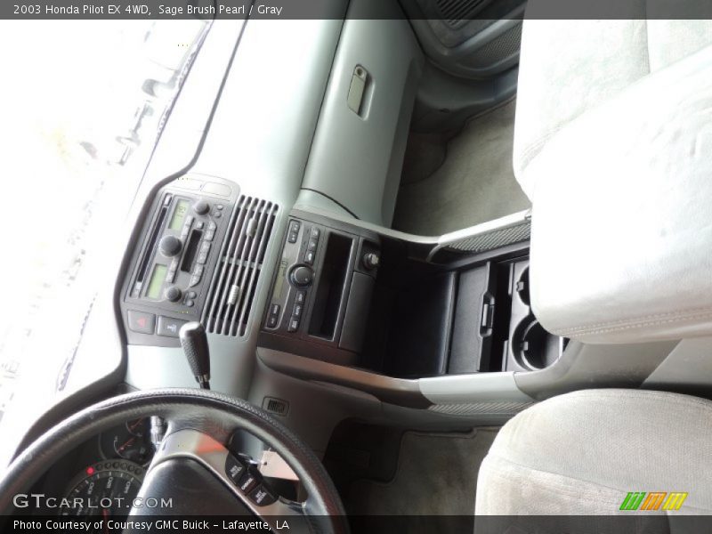 Sage Brush Pearl / Gray 2003 Honda Pilot EX 4WD