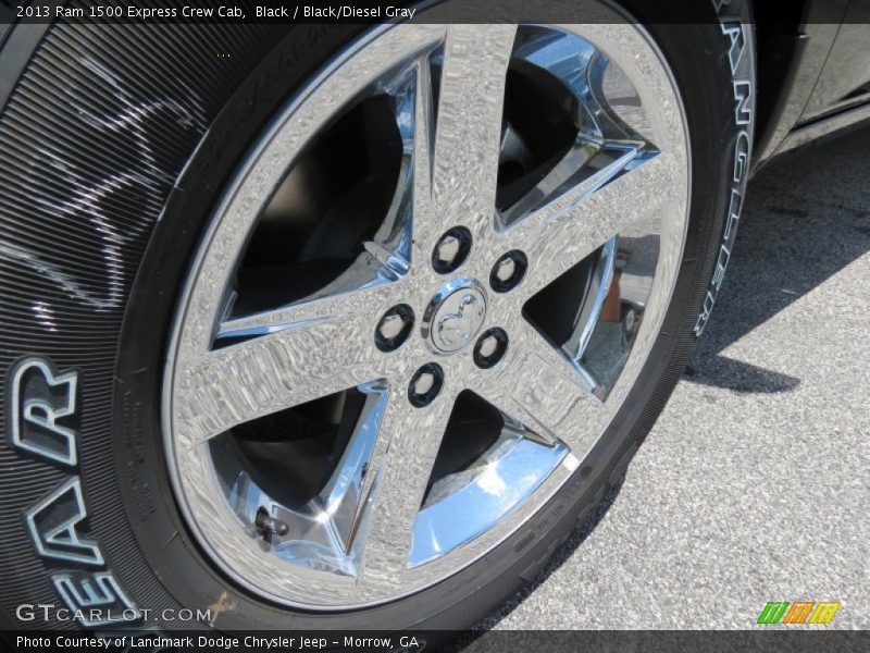 Black / Black/Diesel Gray 2013 Ram 1500 Express Crew Cab
