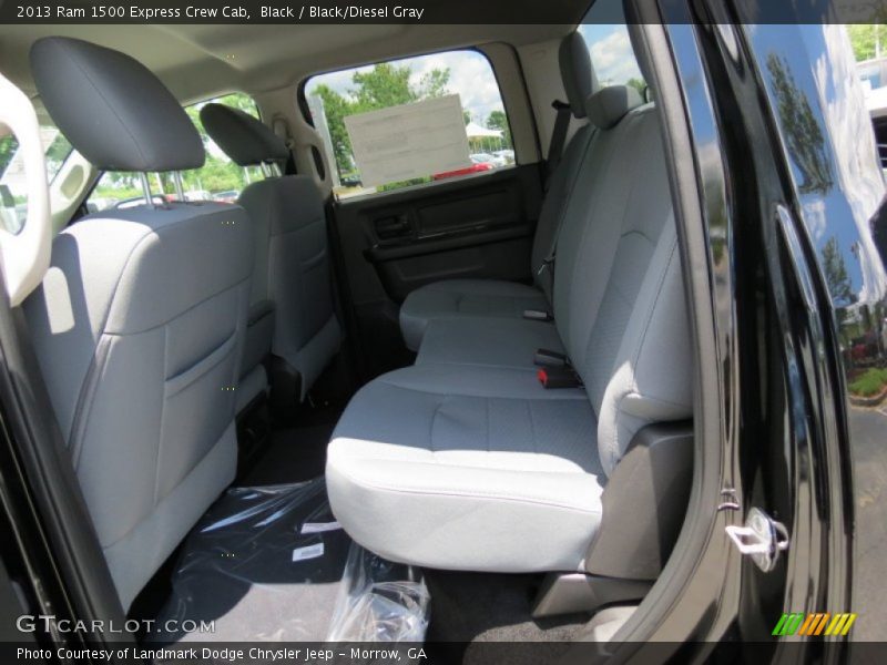 Black / Black/Diesel Gray 2013 Ram 1500 Express Crew Cab